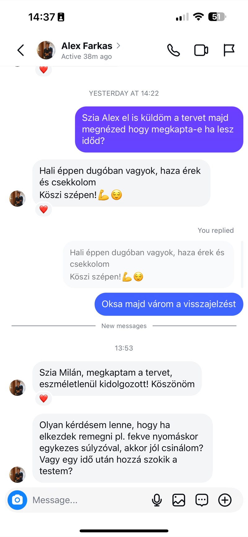 Kliens vélemény