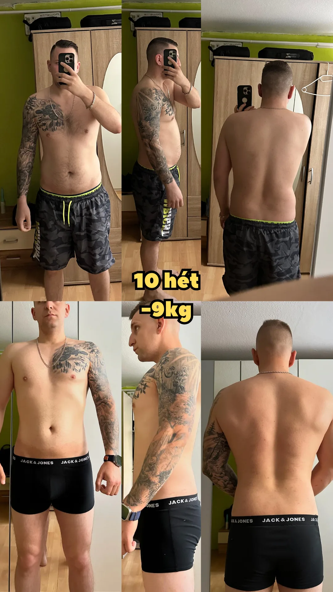 Kockázatmentes 6 hetes FérfiTest Építő Challange